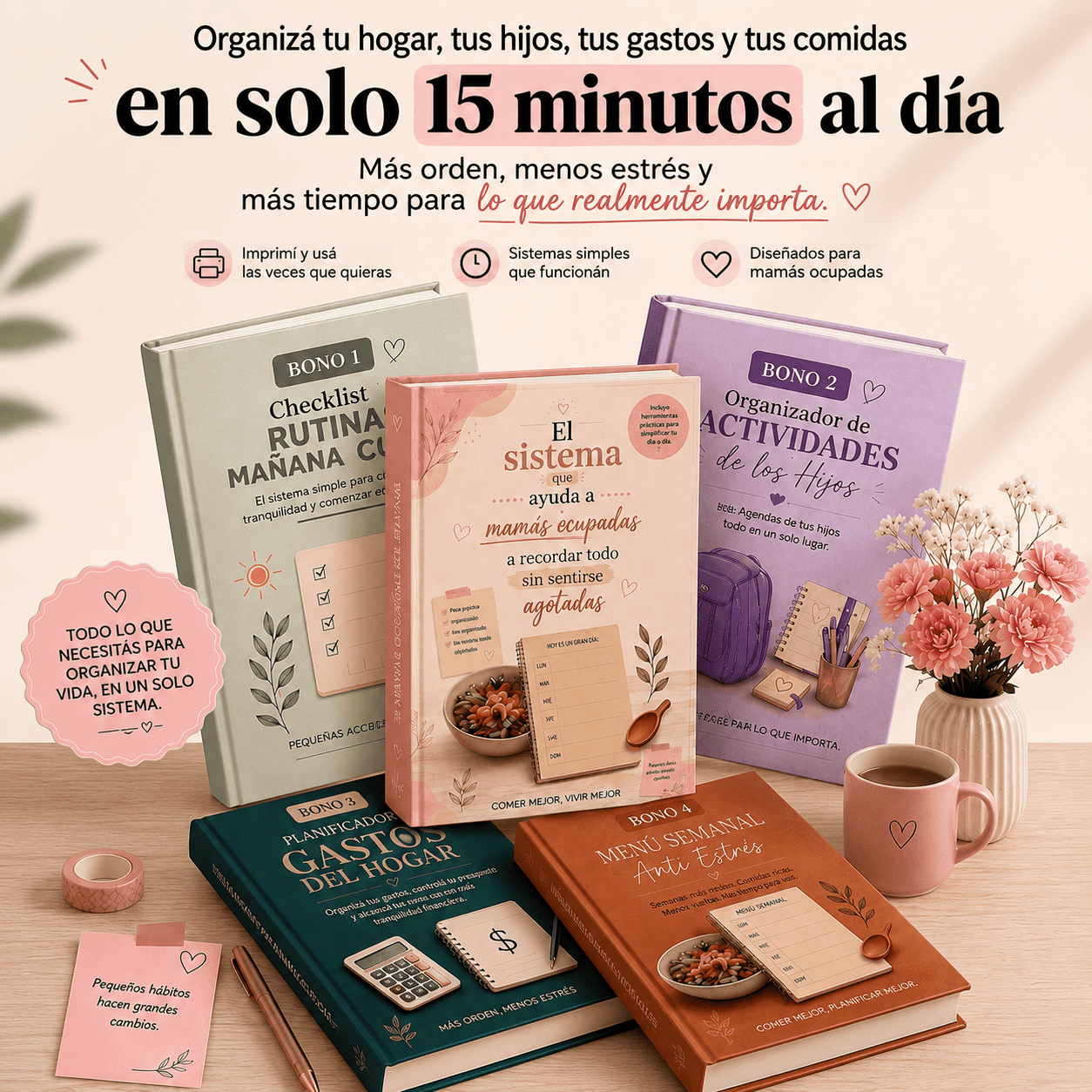 Sistema anticaos para Mamás ocupadas