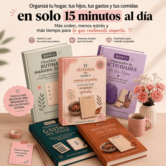 Sistema anticaos para Mamás ocupadas